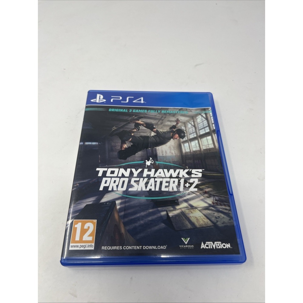 Tony Hawk's Pro Skater 1 + 2 Standard‎ Editon (Sony PlayStation 4 2020) Region 2